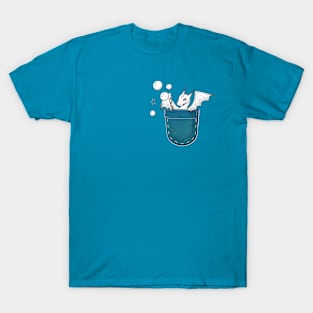 Baby Dragon Pocket Friend T-Shirt